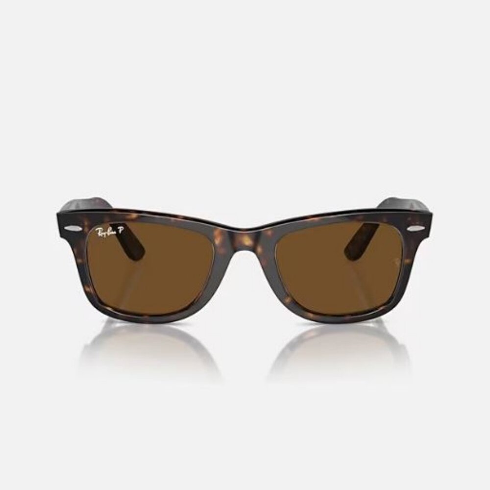 NWT Ray-Ban RB2140 Original Wayfarer Classic Sunglasses | Polished Tortoise